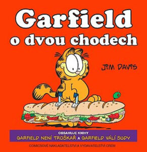 Garfield o dvou chodech - Davis Jim - 22x23