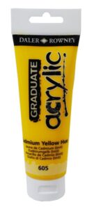 Graduate akrylová barva 120 ml - Kadmium žluté