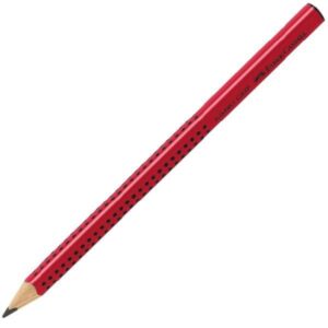 Grafitová tužka Faber-Castell Grip 2001 Jumbo B - červená