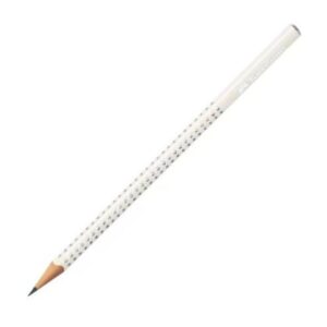 Grafitová tužka Faber-Castell Sparkle perleťová - krémová