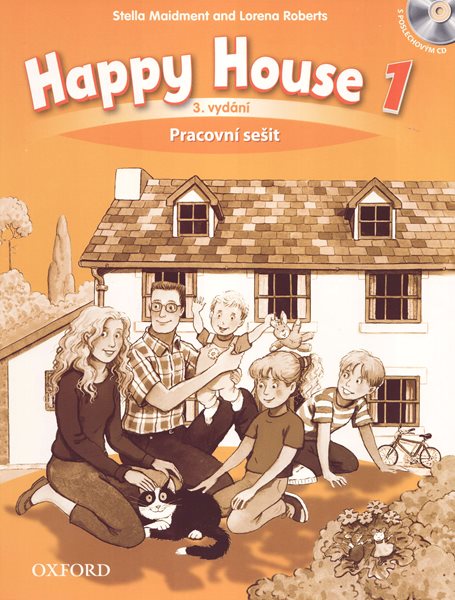 Happy House 1 - třetí vydání - Pracovní sešit s poslechovýn CD (CZ) - Maidment S.