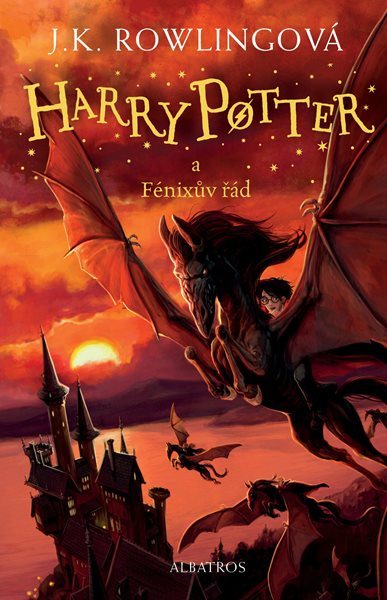 Harry Potter a Fénixův řád - J. K. Rowlingová - 13x20 cm
