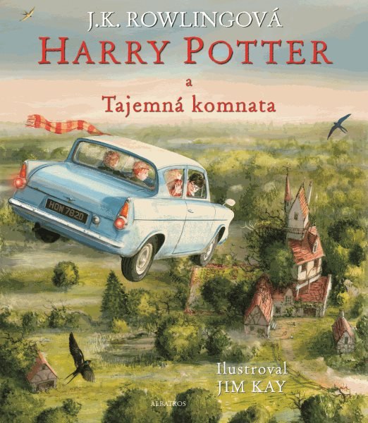 Harry Potter a Tajemná komnata - ilustrované vydání - J. K. Rowlingová - 21x25 cm