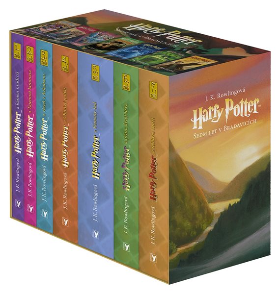 Harry Potter box 1-7 - J. K. Rowlingová - 12x20 cm