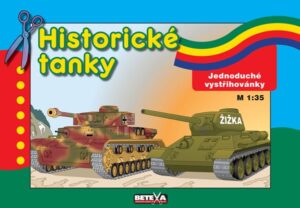 Historické tanky - jednoduché vystřihovánky