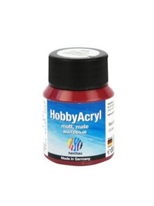 Hobby Acryl matt Nerchau - 59 ml - červená bordó