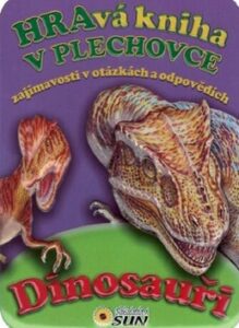 Hravá kniha v plechovce Dinosauři - 11x15