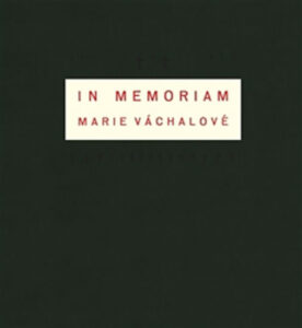 In memoriam Marie Váchalové - Váchal Josef