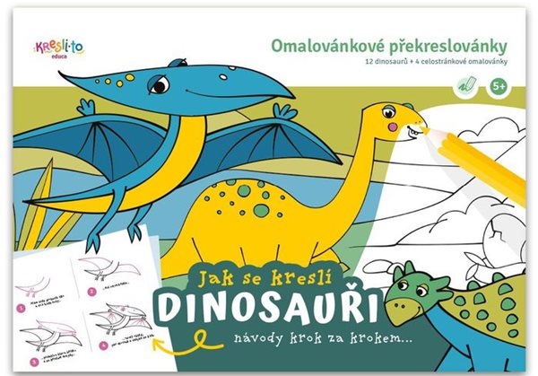 Jak se kreslí dinosauři - 297 × 210 mm