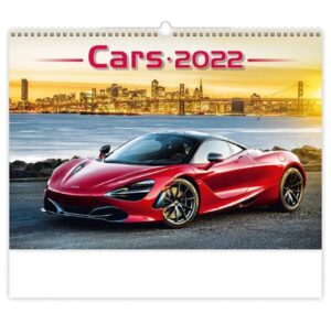 Kalendář nástěnný 2022 - Cars - 45x31