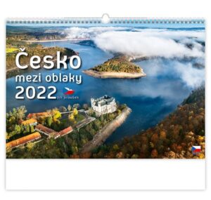 Kalendář nástěnný 2022 - Česko mezi oblaky - 45x31