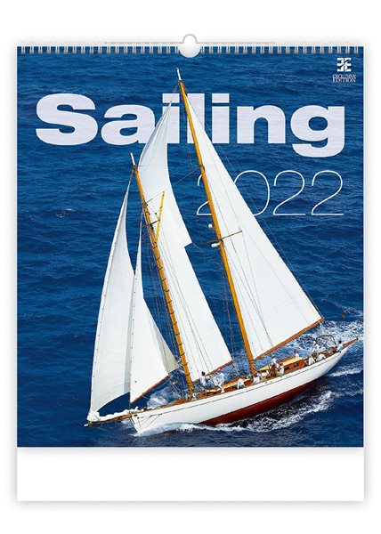 Kalendář nástěnný 2022 Exclusive Edition - Sailing - 45x52 cm
