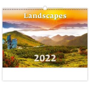 Kalendář nástěnný 2022 - Landscapes - 45x31