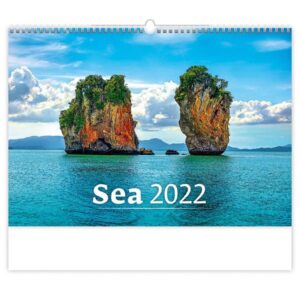 Kalendář nástěnný 2022 - Sea - 45x31