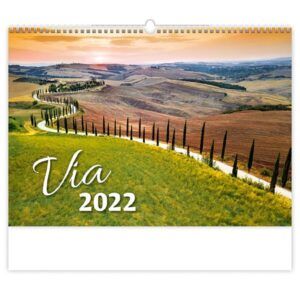 Kalendář nástěnný 2022 - Via - 45x31