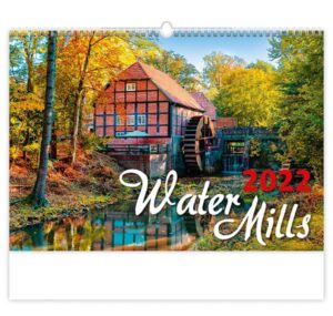 Kalendář nástěnný 2022 - Water Mills - 45x31