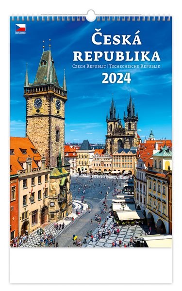 Kalendář nástěnný 2024 - Česká republika - 31