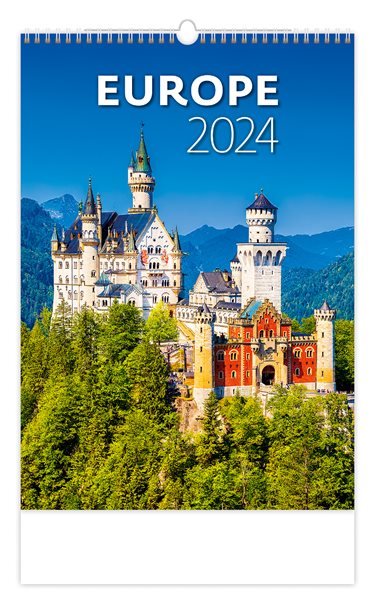 Kalendář nástěnný 2024 - Europe - 31