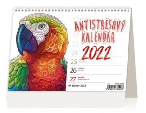 Kalendář stolní 2022 - Antistresový pracovní - 21