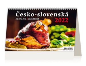 Kalendář stolní 2022 - Česko-slovenská kuchařka/kuchárka - 22