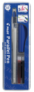 Kaligrafické pero Pilot Parallel Pen - modrošedé