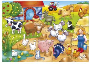 Kdo žije na farmě - Puzzle
