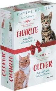 Kočičí příběhy: Oliver + Charlie – box - Sheila Norton - 13x20 cm