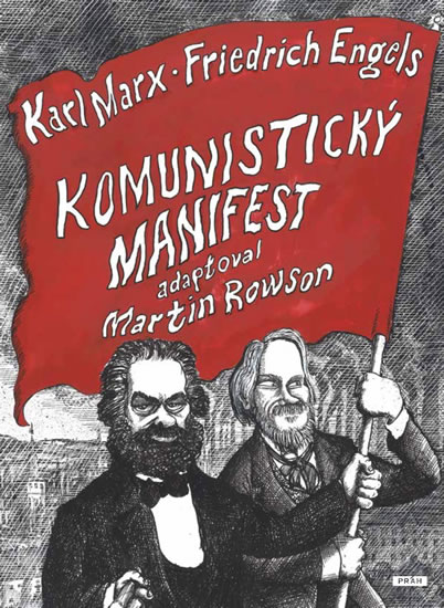 Komunistický manifest - komiks - Rowson Martin