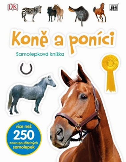 Koně a poníci -  Samolepková knížka - neuveden
