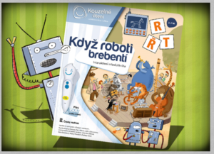 Kouzelné čtení - Když roboti brebentí - Interaktivní logopedická kniha