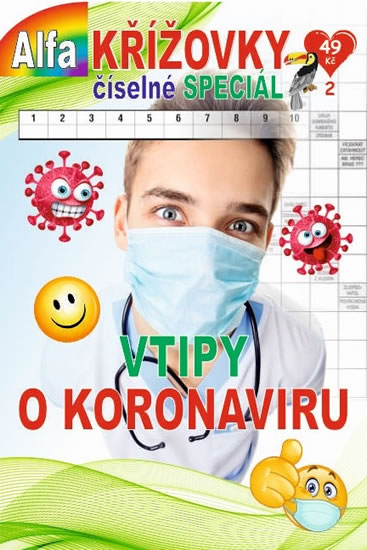 Křížovky číselné speciál 2/2020 - Vtipy o koronaviru - neuveden