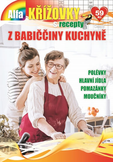Křížovky s recepty 4/2018 - Z babiččiny kuchyně - neuveden