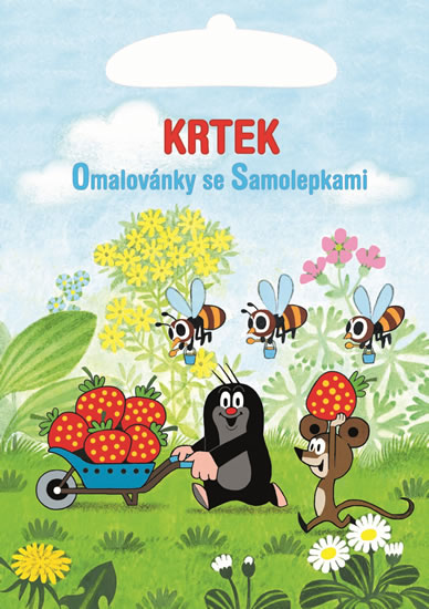 Krtek - Omalovánky A5 se samolepkami - Miler Zdeněk
