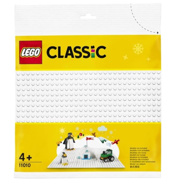 LEGO Classic 11010 Podložka ke stavění - bílá