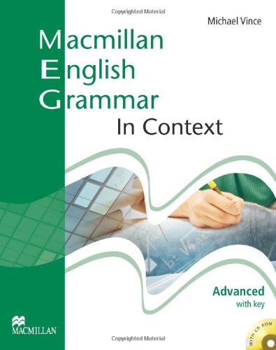 Macmillan English Grammar in Context Advanced with key + CD-ROM - Vince Michael - A4