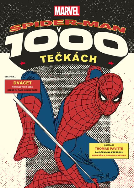 Marvel: Spider-man v 1000 tečkách - Thomas Pavitte