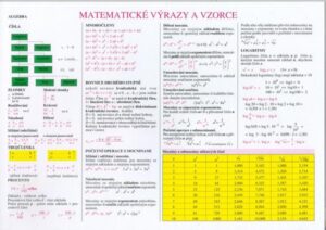Matematické výrazy a vzorce - Výpočet geometrických obrazců - N - A4