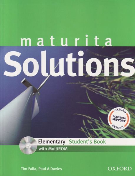 Maturita Solutions Elementary Students Book + MultiROM - Falla T.