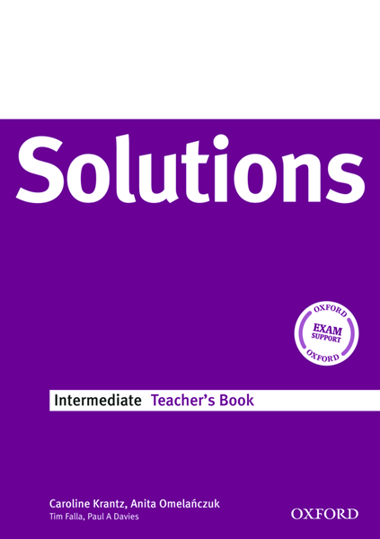 Maturita Solutions Intermediate Teachers Book - Krantz C.