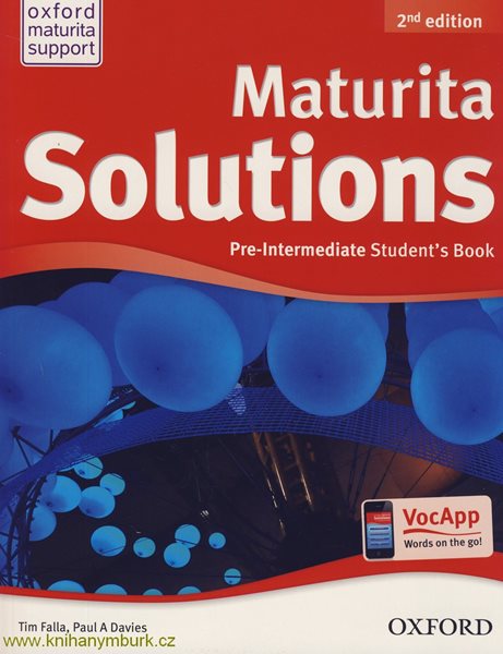 Maturita Solutions Pre-Intermediate Students Book CZ