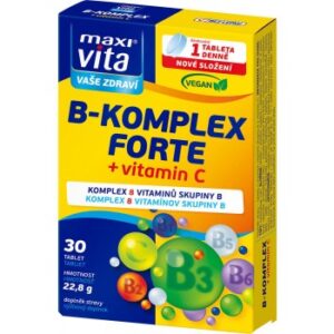 MaxiVita B-komplex forte + vitamin C