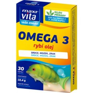 MaxiVita Omega 3 - rybí olej