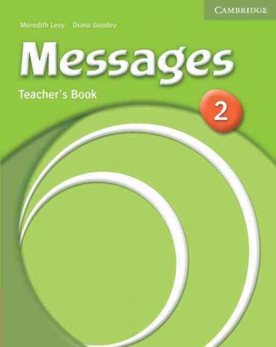 Messages 2 Teachers Book - Levy M.