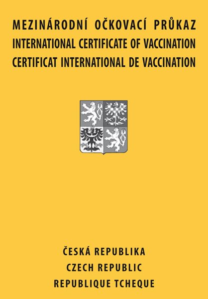 Mezinárodní očkovací průkaz - sešit 87×125 mm