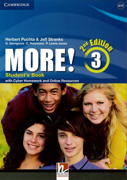 More! 3 Second Edition Student's Book with Cyber Homework - Herbert Puchta