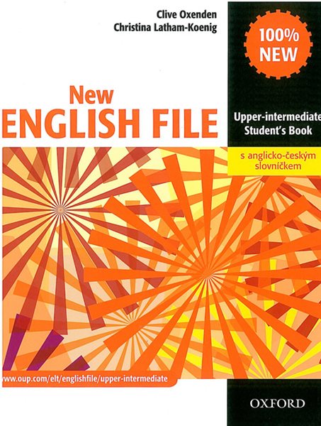 New English File Upper-intermediate Students Book + CZ Wordlist - A4