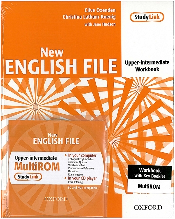 New English File Upper-intermediate Workbook with Key Booklet + MultiROM - Oxenden C.