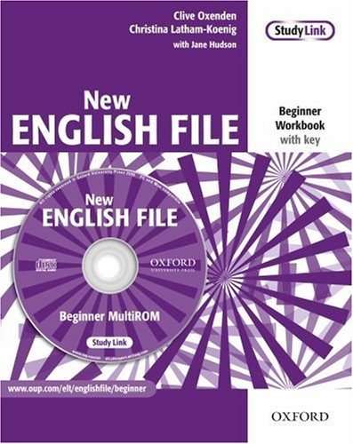 New English File beginner Workbook with key + MultiROM - Oxenden C.