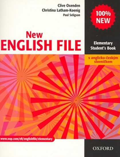 New English File elementary Students Book s anglicko-českým slovníčkem - Oxenden C.
