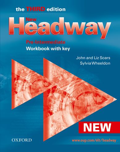 New Headway pre-intermediate Third Edition Workbook with key - Soars Liz and John - A4